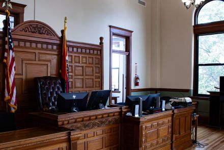 Court Room Bench